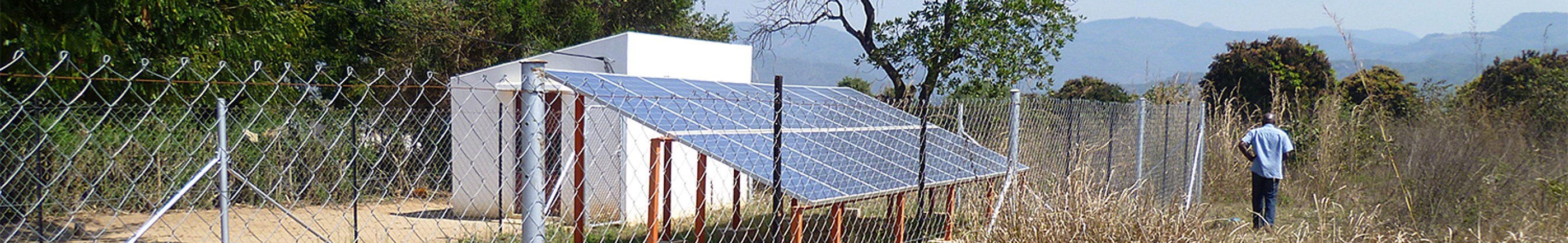 solar mini grid system at Chinhambuzi